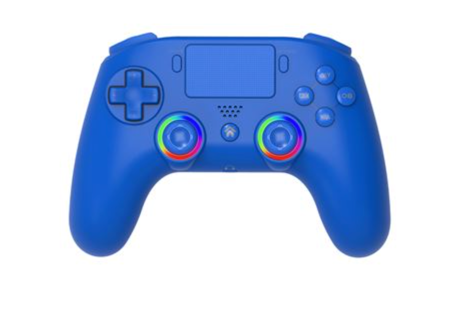 Subsonic Wireless Controller (Blue) – Compatible with PlayStation 4 and PC