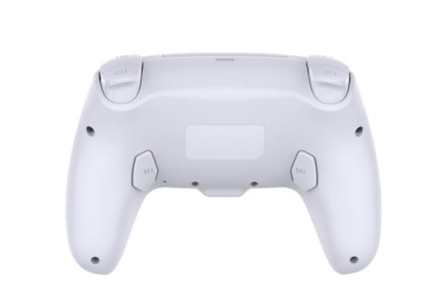 Alpha Omega Players Wireless Rainbow LED Controller (White) – Compatible with PlayStation 4 and PC