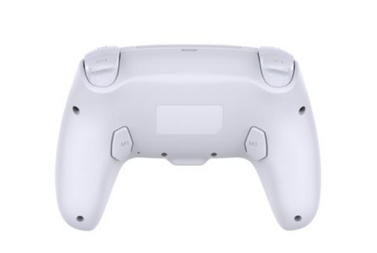 Alpha Omega Players Wireless Rainbow LED Controller (White) – Compatible with PlayStation 4 and PC