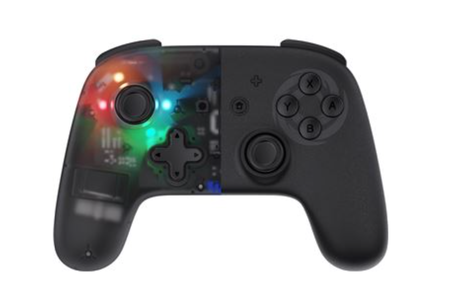 Oniverse Black Star Bluetooth Controller – Black – for Nintendo Switch and PC