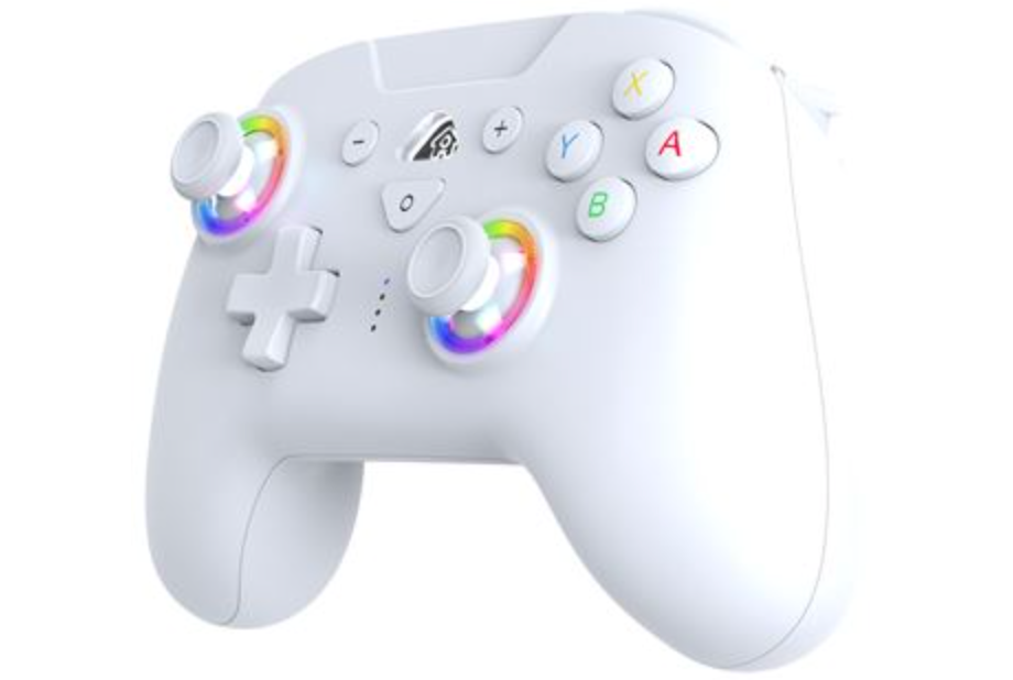 Subsonic Wireless LED Controller (White) – Bluetooth – Compatible with Nintendo Switch