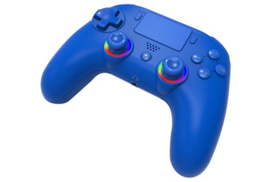 Subsonic Wireless Controller (Blue) – Compatible with PlayStation 4 and PC